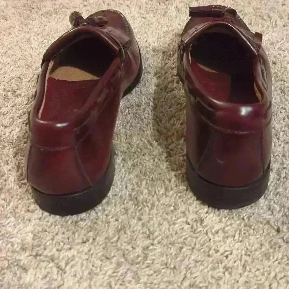 Leather Town Craft loafers, size 10, brown - Picture 3 of 10